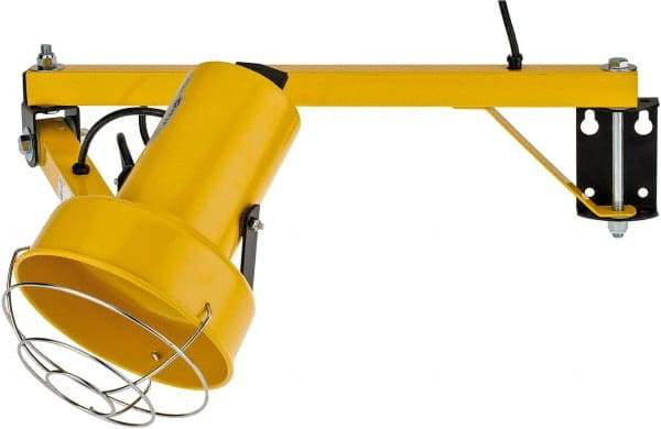 Fostoria - 40 Inch, Pivot, Bracket Mounted, Incandescent, Yellow, Dock Light - 300 Watt, 120 Volt, Nonmagnifying - A1 Tooling