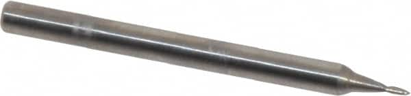 Magafor - 0.8mm Body Diam, 90°, 1-1/2" OAL, Solid Carbide Spotting Drill - A1 Tooling