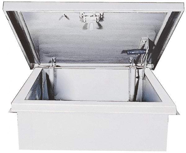 Karp - 36" Wide x 30" High, Galvanized Steel Roof Hatch - 36" Opening Width, 30" Opening Height - A1 Tooling