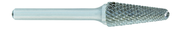 SL-5L6 -- 1/2 x 1-1/8 LOC x 1/4 Shank x 6 OAL 14 Degree Included Angle Carbide Medium Tough Cut Burr - A1 Tooling