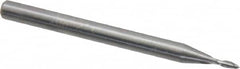 Magafor - 1.2mm Body Diam, 90°, 1-1/2" OAL, Solid Carbide Spotting Drill - A1 Tooling