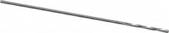 Magafor - 0.6198mm Solid Carbide 4 Flute Chucking Reamer - Spiral Flute, 0.0244" Straight Shank, 9/32" Flute Length, 1-5/16" OAL - A1 Tooling