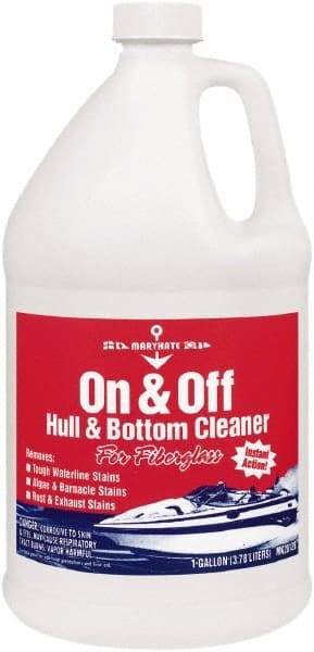 CRC - Water-Based Solution Hull and Bottom Cleaner - 1 Gallon Bottle, 32° F Freezing Point - A1 Tooling