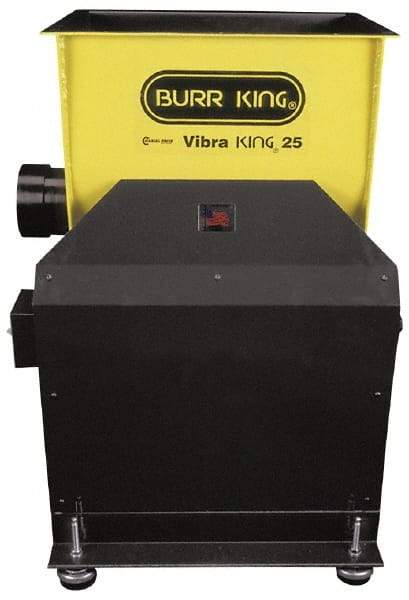 Burr King - 1-1/2 hp, Vibratory Tumbler - Flow Through Drain - A1 Tooling