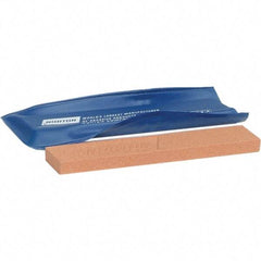 Norton - 4" Long x 3/4" Wide x 1/4" Thick, Aluminum Oxide Sharpening Stone - Flat Stone, Fine Grade - A1 Tooling