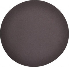 Norton - 9" Diam, 100 Grit Aluminum Oxide Adhesive PSA Disc - Medium Grade, Brown, Cloth Backing, Flexible - A1 Tooling