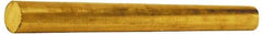 Value Collection - 7/8 Inch Diameter x 6 Ft. Long, Brass Round Rod - Alloy 360 - A1 Tooling