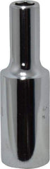 Proto - 3/8" Drive, Deep Hand Socket - 6 Points, 2-1/8" OAL, Chrome Finish - A1 Tooling