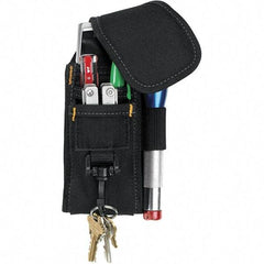 CLC - Cell Phone Holster with 5 Pockets - Ballistic Polyester, Black, 4" Wide x 7" High x 2" Deep - A1 Tooling