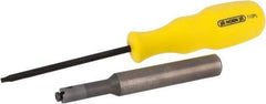 HORN - Internal, Neutral Cut, BU111, 0.091" Max Depth of Cut, 1/8" Groove Width, Indexable Grooving Toolholder - 1/2" Shank Width, 3.74" OAL, Through Coolant - A1 Tooling