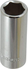 Blackhawk by Proto - 3/8" Drive, Deep Hand Socket - 6 Points, 1-13/16" OAL, Chrome Finish - A1 Tooling