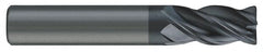 SGS - 1" Diam 4 Flute Solid Carbide 0.04" Corner Radius End Mill - A1 Tooling