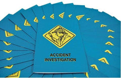 Marcom - Accident Investigation Training Booklet - English and Spanish, Safety Meeting Series - A1 Tooling