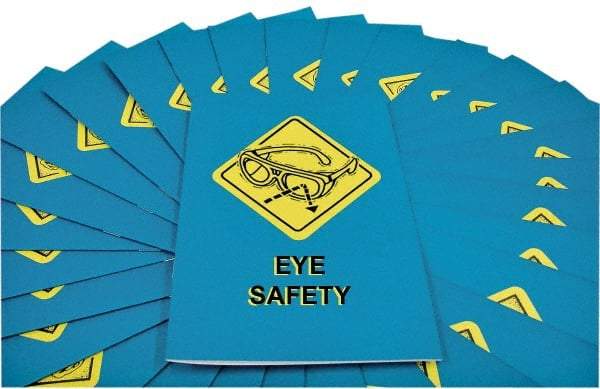 Marcom - Eye Safety Training Booklet - English, Safety Meeting Series - A1 Tooling