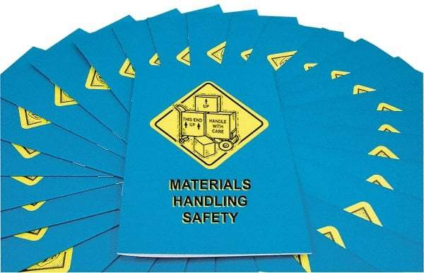 Marcom - Materials Handling Safety Training Booklet - English and Spanish, Safety Meeting Series - A1 Tooling