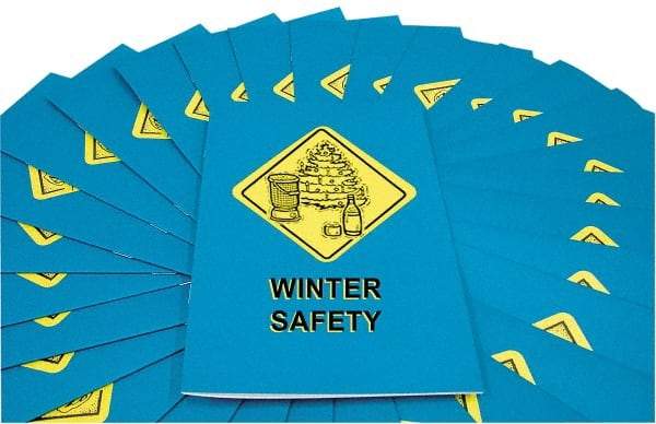 Marcom - Winter Safety Training Booklet - English and Spanish, Safety Meeting Series - A1 Tooling