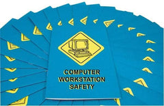 Marcom - Computer Workstation Safety Training Booklet - English, Safety Meeting Series - A1 Tooling