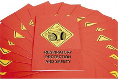 Marcom - Respiratory Protection and Safety Training Booklet - English and Spanish, Regulatory Compliance Series - A1 Tooling