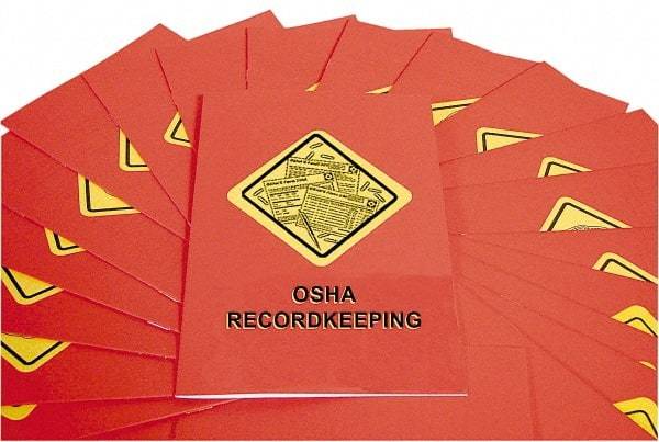 Marcom - OSHA Record Keeping Training Booklet - English and Spanish, Regulatory Compliance Series - A1 Tooling