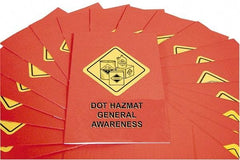 Marcom - DOT HazMat General Awareness Training Booklet - English, Regulatory Compliance Series - A1 Tooling