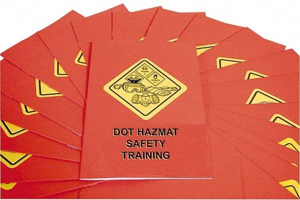 Marcom - DOT HazMat Safety Training Training Booklet - English, Regulatory Compliance Series - A1 Tooling