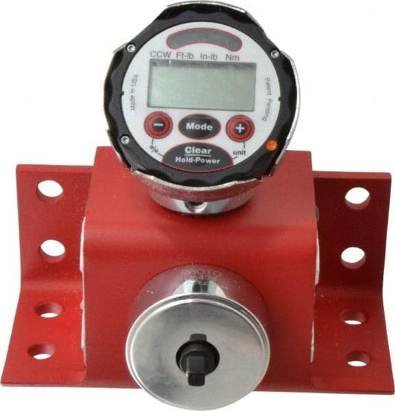 Proto - 720 to 7,200 In/Lb Electronic Torque Tester - 3/4" Drive, 1% Accuracy - A1 Tooling