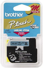 Brother - 1/2" Wide, Blue Tape Cassette - For Label Maker - A1 Tooling