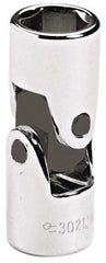 Blackhawk by Proto - 3/8" Drive, Standard Hand Socket - 6 Points, 1-51/64" OAL, Alloy Steel, Chrome Finish - A1 Tooling