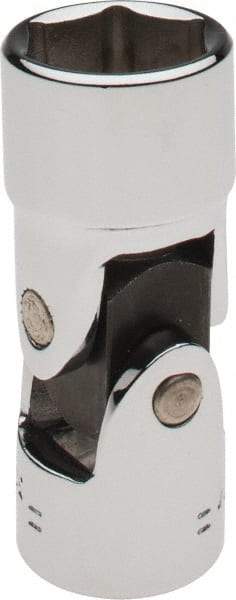 Blackhawk by Proto - 3/8" Drive, Standard Hand Socket - 6 Points, 2" OAL, Alloy Steel, Chrome Finish - A1 Tooling