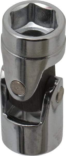 Blackhawk by Proto - 1/2", 3/8" Drive, Standard Hand Socket - 6 Points, 1-51/64" OAL, Alloy Steel, Chrome Finish - A1 Tooling