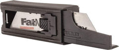 Stanley - 10 Piece High Carbon Steel Utility Knife Blade - 2-7/16" OAL, 0.024" Blade Thickness - A1 Tooling