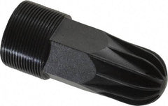 Guardair - Blow Gun Safety Rubber - 1/4 NPT, 1-3/4" Hose Length, Zinc - A1 Tooling