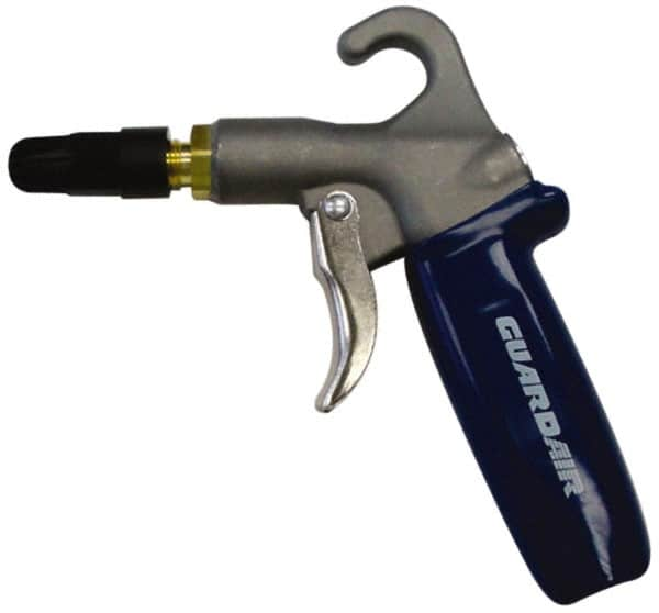 Guardair - 120 Max psi Plastic Tip Safety Air Gun - 1/4 NPT Inlet, Zinc - A1 Tooling