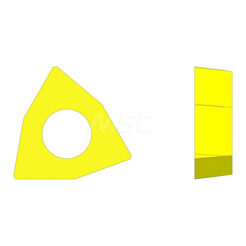 Boring Insert: WCMT1.51.50.5 UD52, Solid Carbide Coated, 0.008″ Corner Radius, 0.187″ Inscribed Circle, 0.094″ Thick