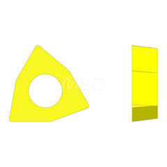 Boring Insert: WCMT1.51.50.5 UD52, Solid Carbide Coated, 0.008″ Corner Radius, 0.187″ Inscribed Circle, 0.094″ Thick