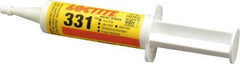 Loctite - 25 mL Cartridge Two Part Acrylic Adhesive - 0.33 min Working Time, 3,100 psi Shear Strength, Series 331 (Use with MSC#-93297661) - A1 Tooling