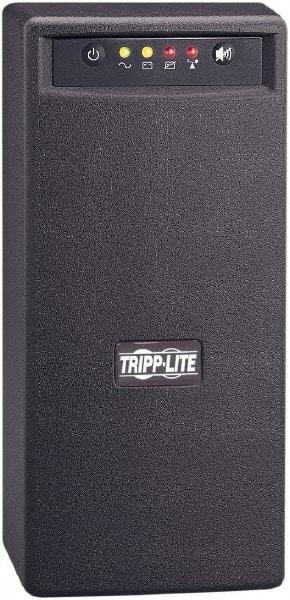 Tripp-Lite - 15 Amp, 500 VA, Tower Mount Line Interactive Backup Uninterruptible Power Supply - Backup 5.4 min with Full Load & 11 min with Half Load, 120 VAC Input & Output, 300 Watt Output, 1 Phases, 6 Outlets - A1 Tooling