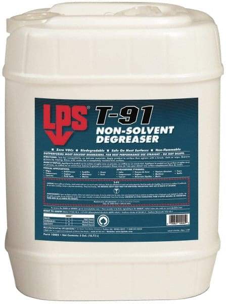 LPS - 55 Gal Drum Cleaner/Degreaser - Liquid, Unscented - A1 Tooling