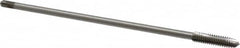 Hertel - 1/4-20 UNC 4 Flute H3 Bright Finish High Speed Steel Hand Extension Tap - Plug Chamfer, 6" OAL, 3B Class of Fit - Exact Industrial Supply