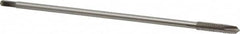 Hertel - 1/4-20 UNC 2 Flute H3 Bright Finish High Speed Steel Spiral Point Extension Tap - Plug Chamfer, 6" OAL, 3B Class of Fit - A1 Tooling