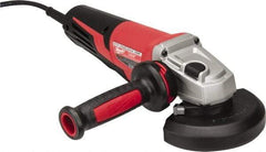 Milwaukee Tool - 5" Wheel Diam, 11,000 RPM, Corded Angle & Disc Grinder - 5/8-11 Spindle, 120 Volts, 13 Amps - A1 Tooling