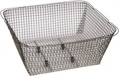 Graymills - 316 Stainless Steel Parts Washer Basket - 6" High x 13" Wide x 10" Long, Use with Ultrasonic Cleaners - A1 Tooling