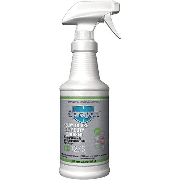 Sprayon - 32 oz Bottle Cleaner/Degreaser - Liquid, Lemon - A1 Tooling