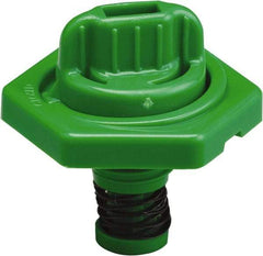 Trico - 4 Gal Capacity Polyethylene Oil Storage System - 7" Straight Spout, Green - A1 Tooling