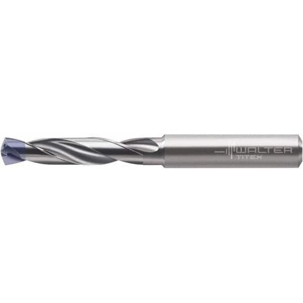 Walter-Titex - 10.1mm 140° Spiral Flute Solid Carbide Screw Machine Drill Bit - A1 Tooling