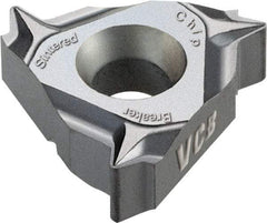 Vargus - 3JER External Right Hand 28 UNJ Laydown Threading Insert - Grade VCB, TiAlN Coated Carbide, 9.53mm Inscribed Circle - A1 Tooling