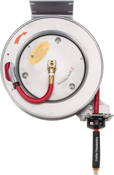 PRO-SOURCE - 25' Spring Retractable Hose Reel - 300 psi, Hose Included - A1 Tooling