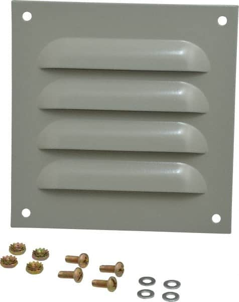 Cooper B-Line - Electrical Enclosure Steel Louver Plate Kit - For Use with Enclosures - A1 Tooling