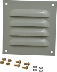 Cooper B-Line - Electrical Enclosure Steel Louver Plate Kit - For Use with Enclosures - A1 Tooling