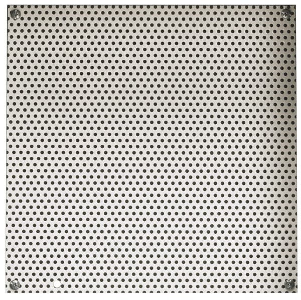 Cooper B-Line - 28-1/2" OAW x 32" OAH Powder Coat Finish Electrical Enclosure Perforated Panel - 36" x 30" Box, 16 Gauge Steel, Use with 363012-1/36306-1/36308-1 - A1 Tooling